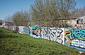 * Nomination Graffiti on the palisade of the Montpellier wasteland, in the Bois-Blancs quarter, in Lille, France --Velvet 11:45, 16 April 2023 (UTC) * Promotion Good quality. --Imehling 20:13, 24 April 2023 (UTC)