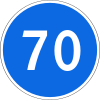 Lituanie panneau de signalisation routière 414.svg