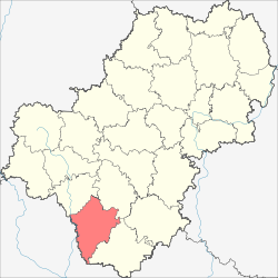 Location Zhizdrinsky District Kaluga Oblast.svg
