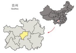 Guiyang - Kaart