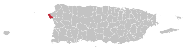 Localização de Rincón em Porto Rico