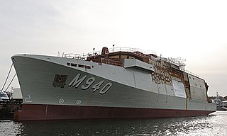 Belgian minehunter <i>Oostende</i> (M940) Ship design project of the Royal Netherlands Navy and Belgian Navy