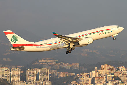 The easiest and most popular way to get to Beirut is by air
