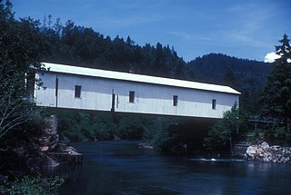 <span class="mw-page-title-main">Milo Academy Bridge</span> Covered bridge in Milo, Oregon, U.S.