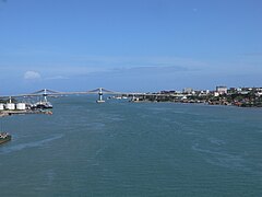 Mactan Channel, Marcelo Fernan Bridge, Pusok