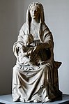 Francesco Laurana, Madonna in trono col bambino proveniente dalla chiesa di Sant'Agostino alla Zecca.