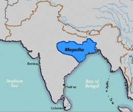Pataliputra si një kryeqytet i Dinastisë Haryanka të Perandorisë Magadha.