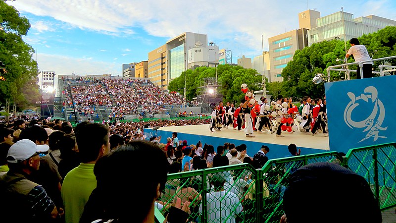 File:Main Stage of Nippon Domannaka Matsuri 2019.jpg