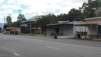 Main street, 2016 Main street (Anzac Parade aka Mackay-Eungella Road), Finch Hatton, 2016.jpg