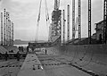 Manoeuvring prefabricated sections at Readhead's shipyard (23997925833).jpg