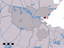 Durgerdam v obci Amsterdam.