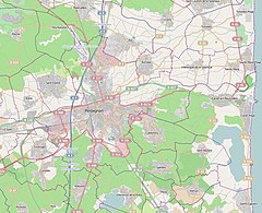 Mapa lokalizacyjna Perpignan