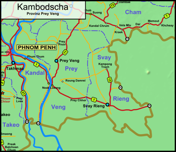 National Highway 8 Map National Highway 8 (Cambodia) - Wikiwand