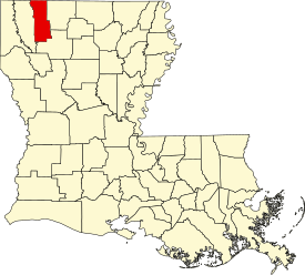 Koort vun Webster Parish