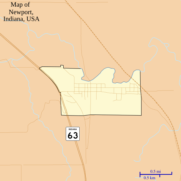 File:Map of Newport, Indiana.svg