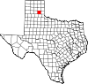 Map of Texas highlighting Donley County.svg