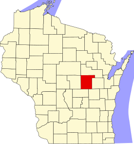 Koort vun Waupaca County