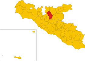 Localização de Alessandria della Rocca