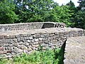 Mauerreste der Burgruine Weißenstein