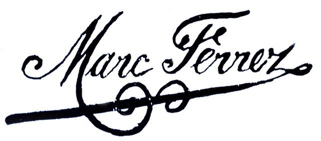 signature de Marc Ferrez (photographe)