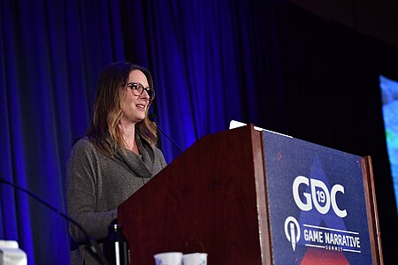 Marianne Hayden at the Game Developers Conference 2019.