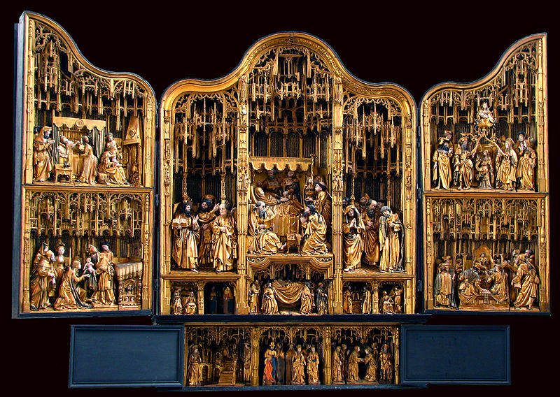 Fitxer:Marienkirche Luebeck altar.jpg