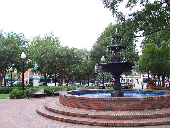 Downtown Marietta's historic town square