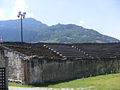Reconstructed roman amphitheater
