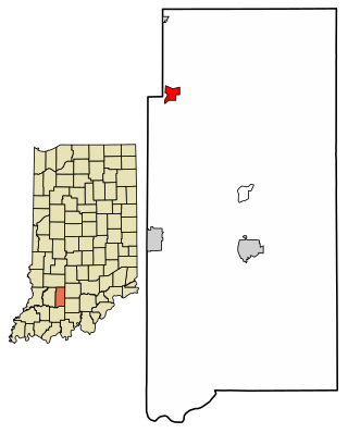 <span class="mw-page-title-main">Burns City, Indiana</span> Census-designated place in Indiana, United States