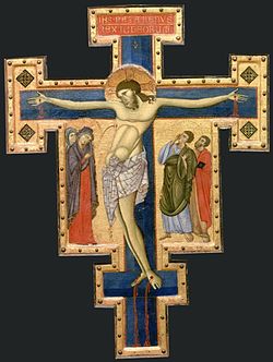 Maître de Saint François - Crucifix - WGA14504.jpg