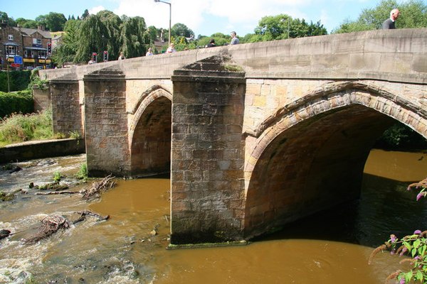 The 15th-century Matlock Bridge