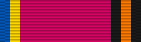 Medal for 60 Years of Liberation of Ukraine from Fascist Invaders ribbon bar.svg