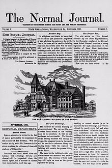 Millersville Normal Journal 1891 Vol V, No 1 Millersville Normal Journal 1891 Vol V, No 1.jpg