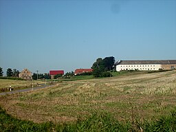 View of the village of Mischütz (Zschaitz-Ottewig, Mittelsachsen district, Saxony)