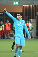 Abdellaoue con il Vålerenga