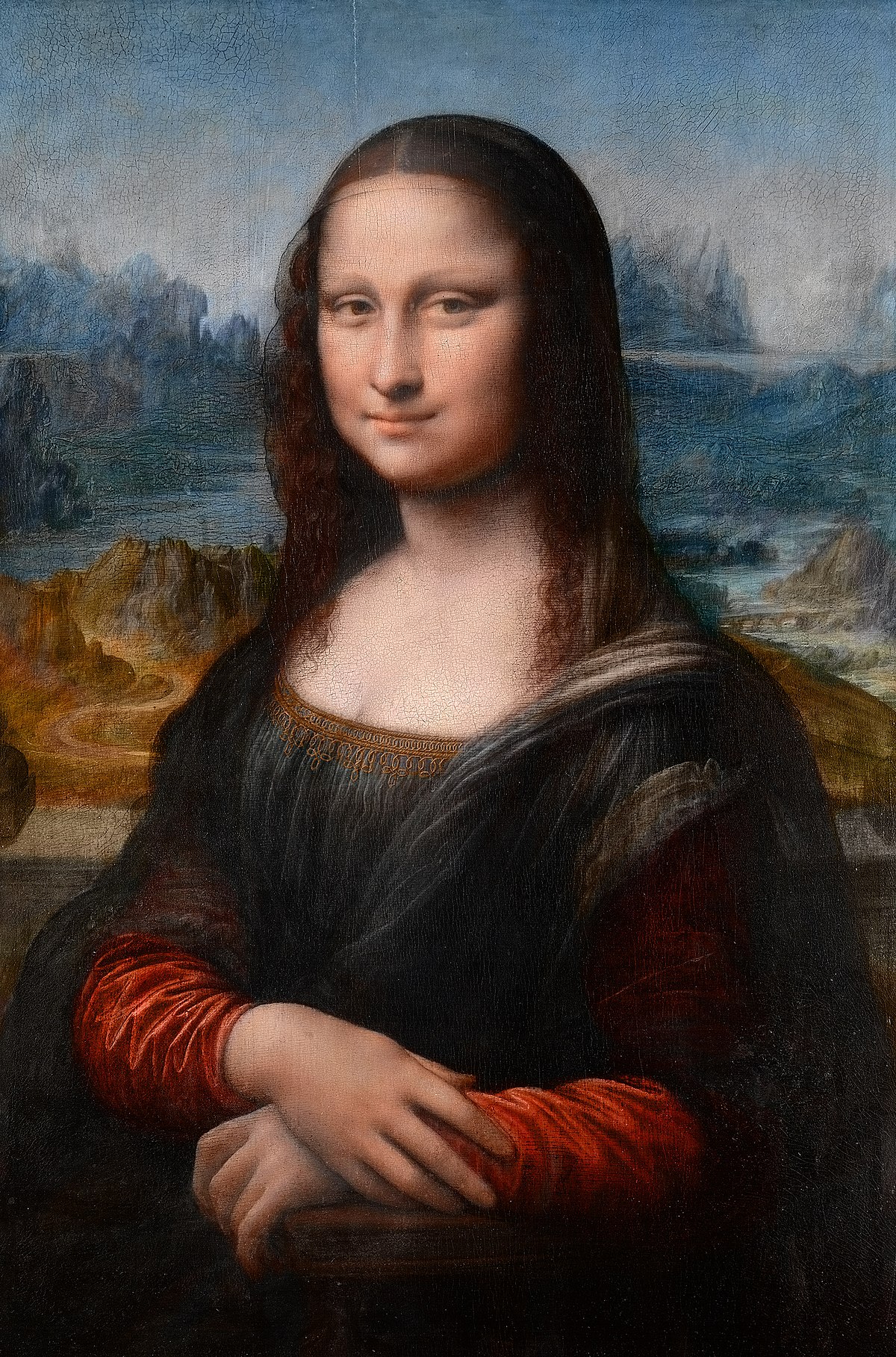 The Prado Mona Lisa before and after restoration