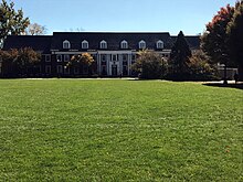 Monroe Hall houses the Speech-Language Pathology and Communications Studies departments and is one of the oldest buildings on campus. Monroe Hall ESU.jpg