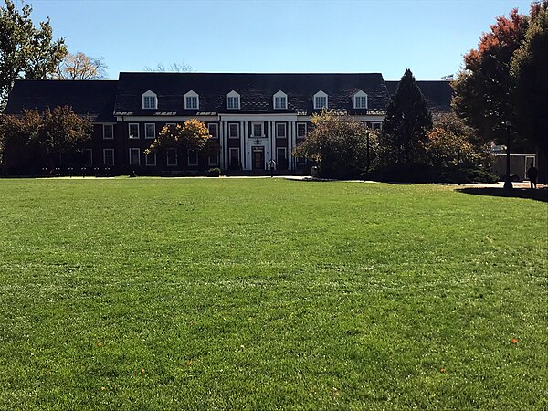 Monroe Hall houses the Speech-Language Pathology and Communications Studies departments and is one of the oldest buildings on campus.