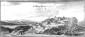 Esquisse dans Topographia Galliæ de Martin Zeiller, 1656.
