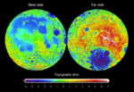 Miniatura para Topografia da Lua