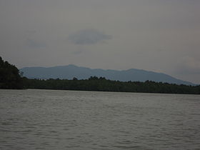 Gunung Pulai daru sungai Pulai.