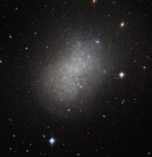 Image of the galaxy NGC 5264 using the Hubble Space Telescope