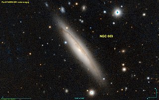 <span class="mw-page-title-main">NGC 669</span> Galaxy in the constellation Triangulum