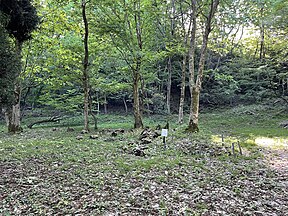 富山県富山市の長沢西城跡