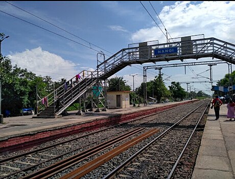 Nangi railway station