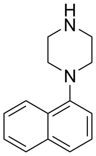 <span class="mw-page-title-main">Naphthylpiperazine</span> Chemical compound