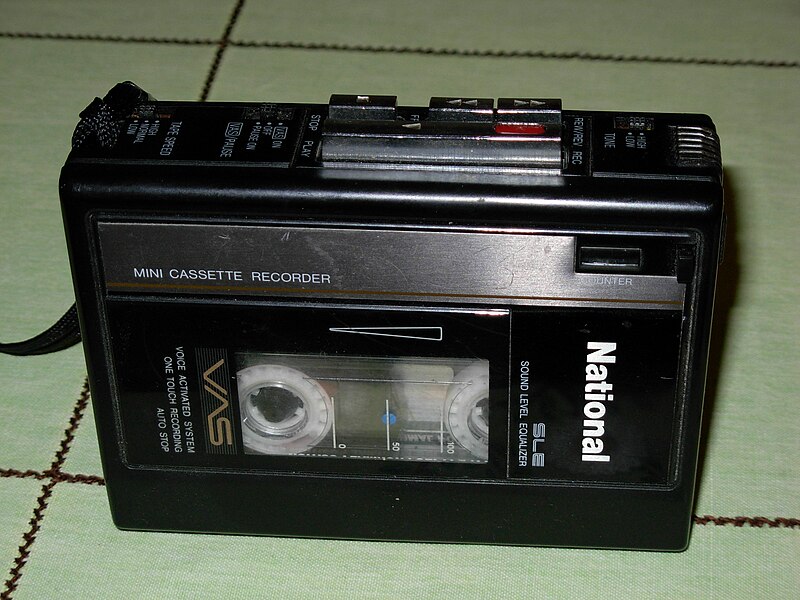 File:National mini cassette recorder 20061225.jpg