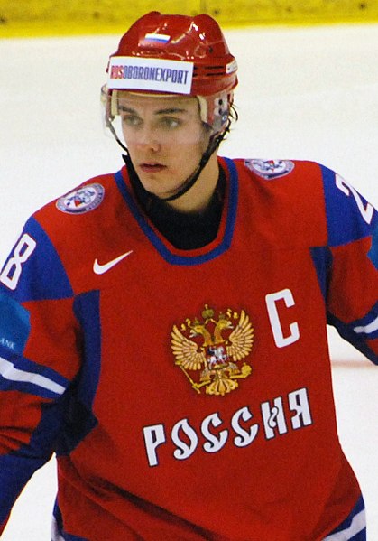 Nikita Filatov was selected sixth overall by the Columbus Blue Jackets.
