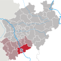 Location within North Rhine-Westphalia