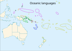 las lengas oceanianas